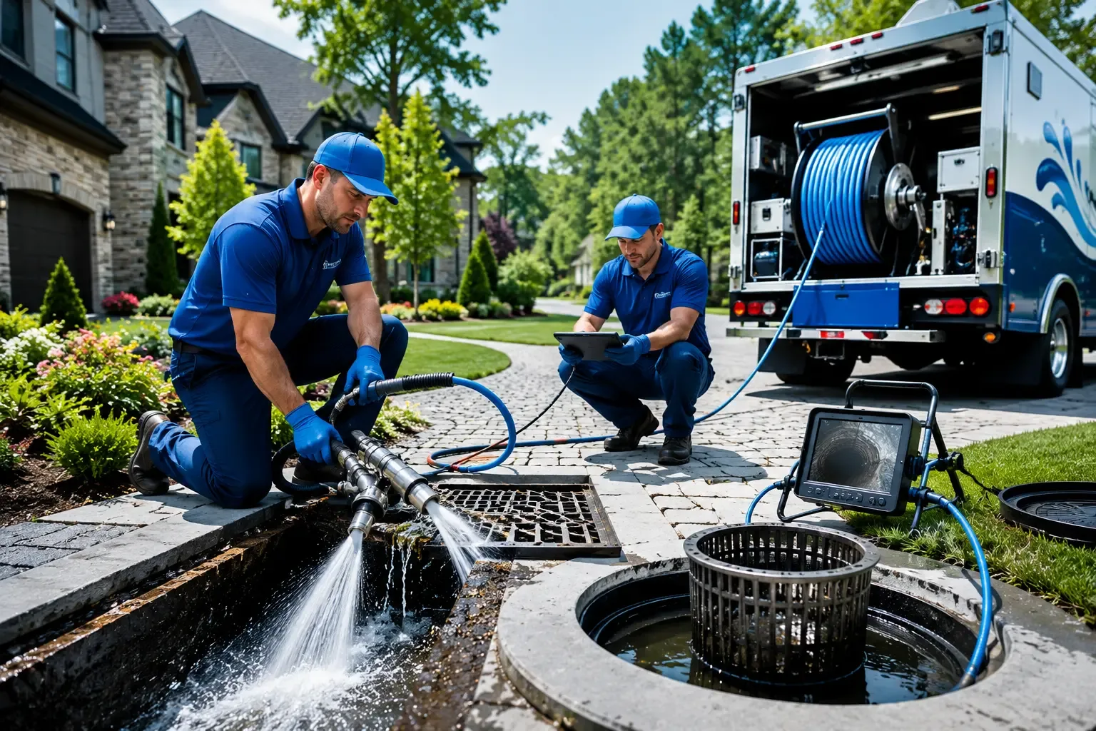 Local outdoor drain cleaning professionals in Irvington, NY